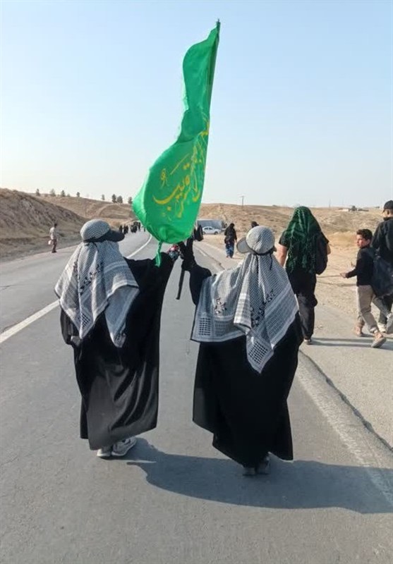 پیاده روی 40 کیلومتری همدانی‌ها به سمت مشهد‌الرضا(ع)