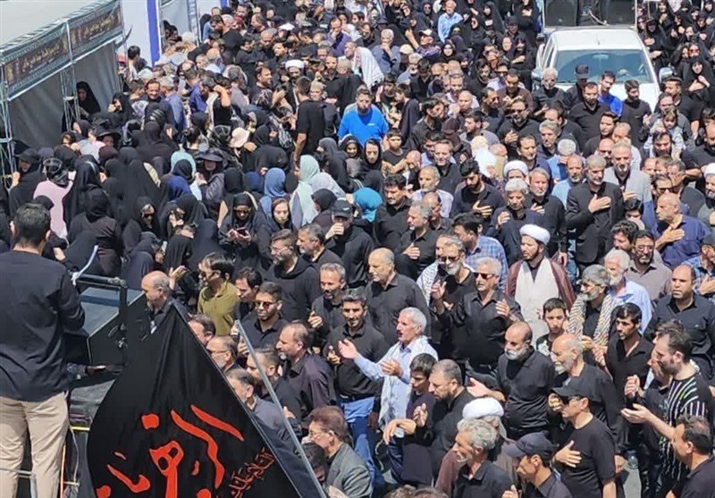 پیاده‌روی باشکوه جاماندگان اربعین به عشق کربلا در رباط کریم+ فیلم