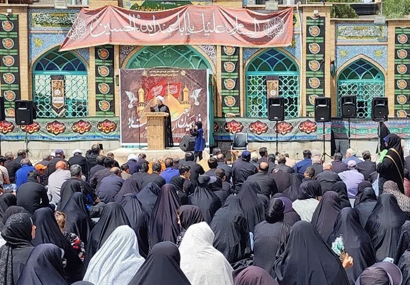 پیاده‌روی باشکوه جاماندگان اربعین به عشق کربلا در رباط کریم+ فیلم