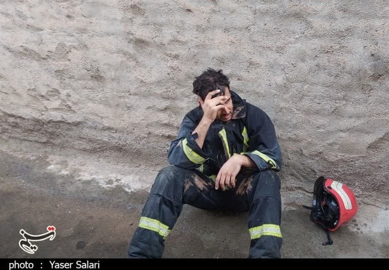 آتش‌سوزی انبار لوله در شهر گناباد مهار شد