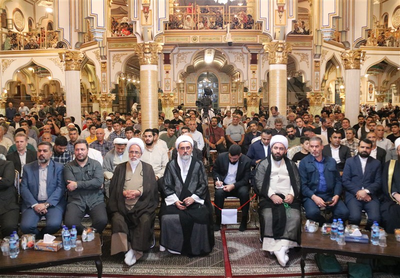 آغاز هفته وحدت با جشن میلاد پیامبر(ص) در مسجد جامع شافعی کرمانشاه+تصویر