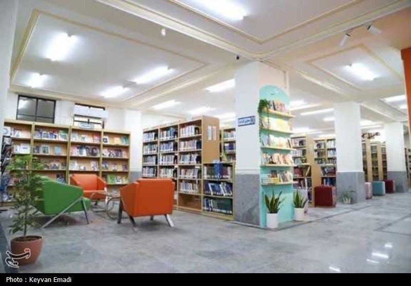 افتتاح بیست و چهارمین کتابخانه عمومی نوسازی شده استان بوشهر+تصویر