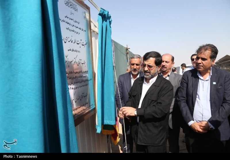 افتتاح فاز نخست نیروگاه خورشیدی 18 مگاواتی سلفچگان+ تصویر