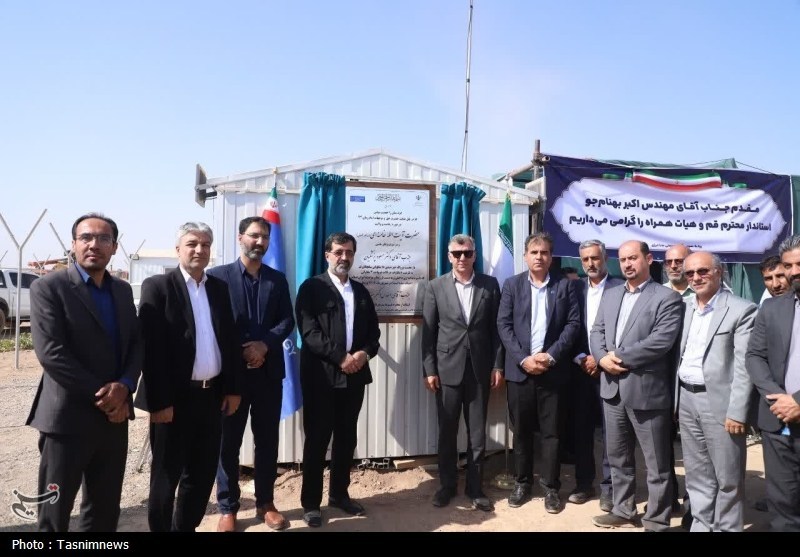 افتتاح فاز نخست نیروگاه خورشیدی 18 مگاواتی سلفچگان+ تصویر
