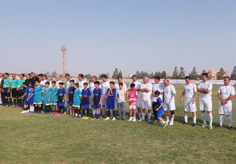 برگزاری دیدار پیشکسوتان استقلال و پرسپولیس و پیشکسوتان گناباد