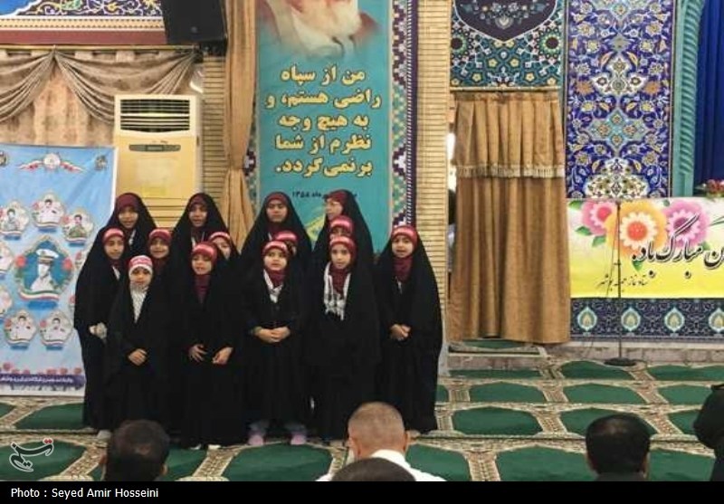 برگزاری مراسم بزرگداشت شهدای مقاومت در مصلای بوشهر+تصویر