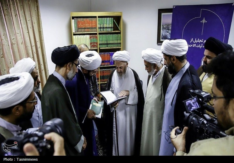 برگزاری مراسم تجلیل از موسوعه «آیات‌الأحکام» در حضور آیت‌الله سبحانی+ تصویر