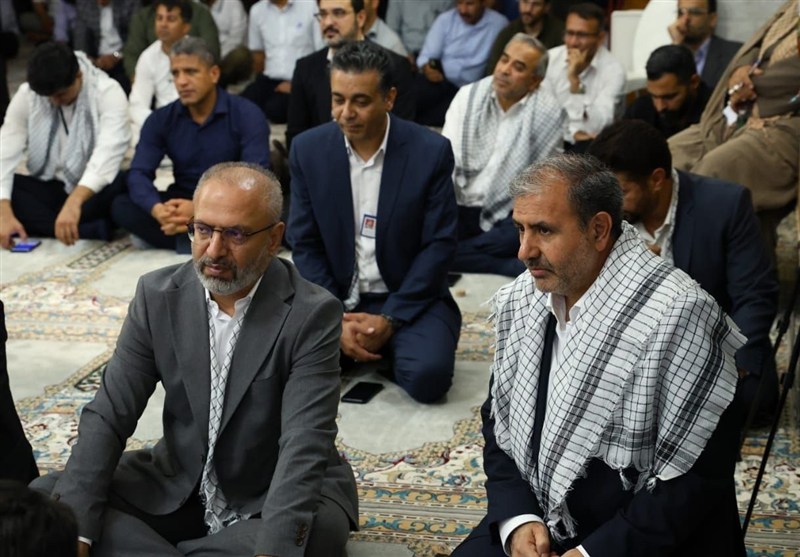 برگزاری همایش «از خرمشهر تا جنوب لبنان» در عسلویه+تصویر