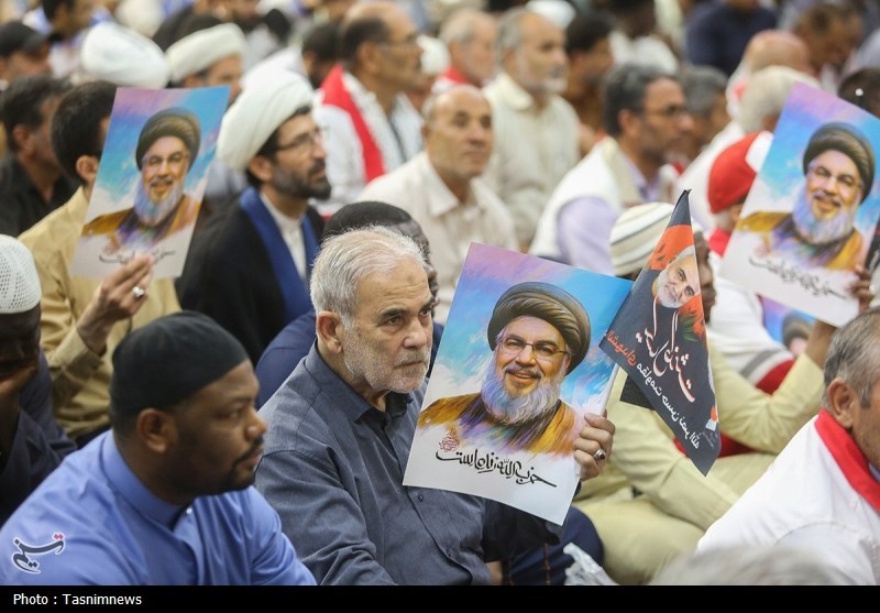 بزرگداشت سالگرد شهادت سیدحسن نصرالله در قم برگزار شد+ تصویر