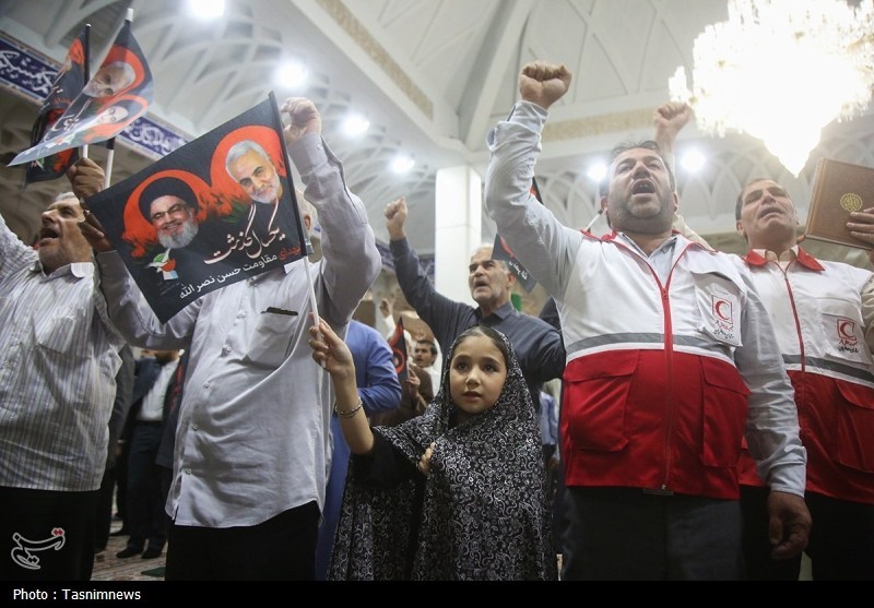 بزرگداشت سالگرد شهادت سیدحسن نصرالله در قم برگزار شد+ تصویر