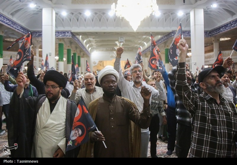بزرگداشت سالگرد شهادت سیدحسن نصرالله در قم برگزار شد+ تصویر