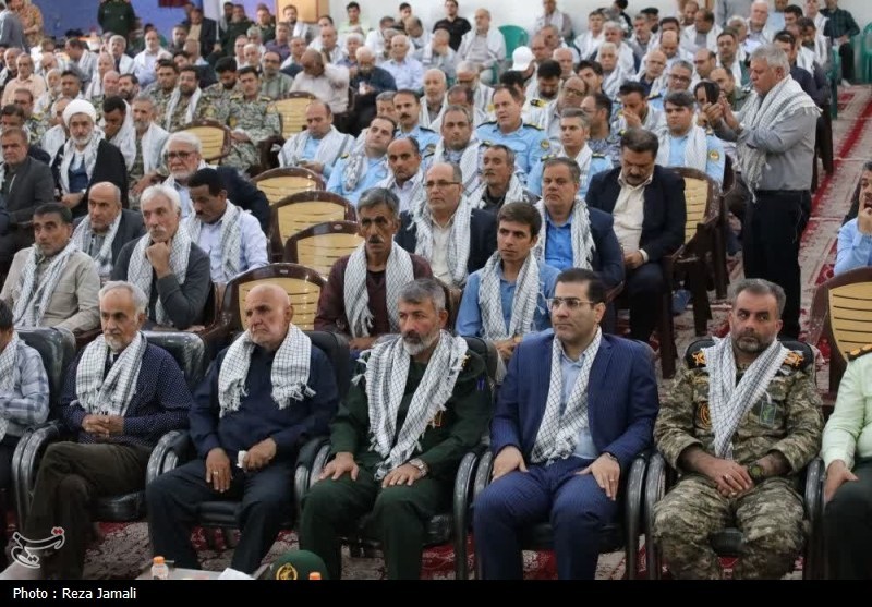 تجلیل از پیشکسوتان دفاع مقدس استان بوشهر+تصویر
