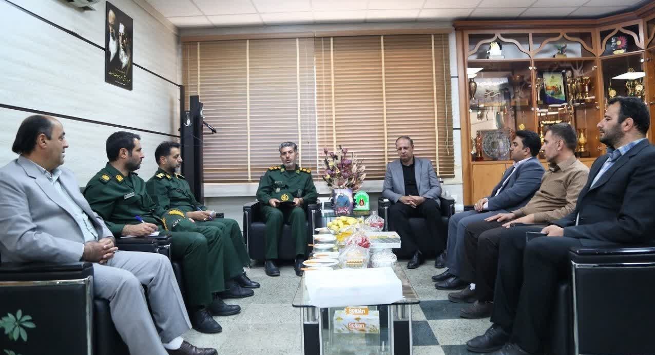 تعامل سپاه و ورزش‌وجوانان برای برگزاری رویدادهای ورزشی‌ در کردستان‌