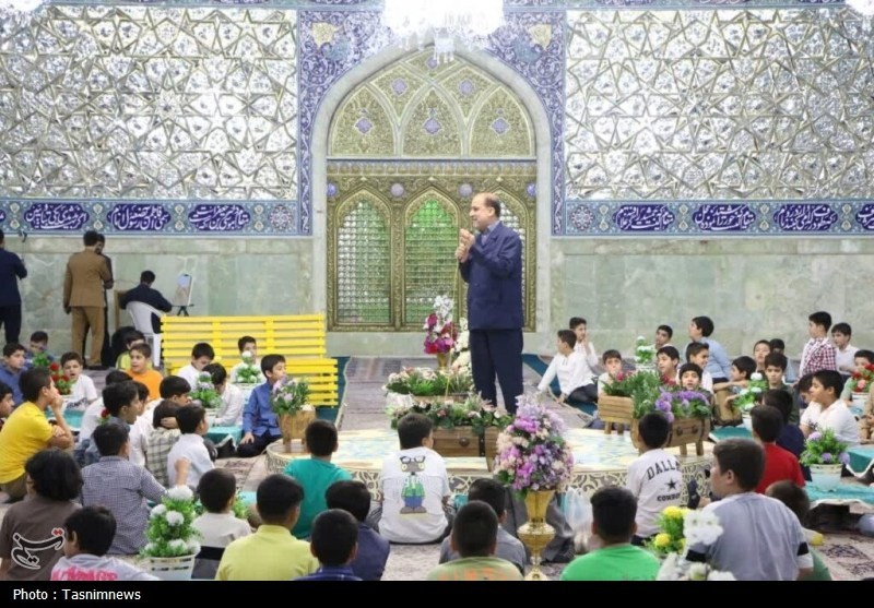 جشن‌های مهمانی اخت‌الرضا(س) در حرم بانوی کرامت + تصاویر