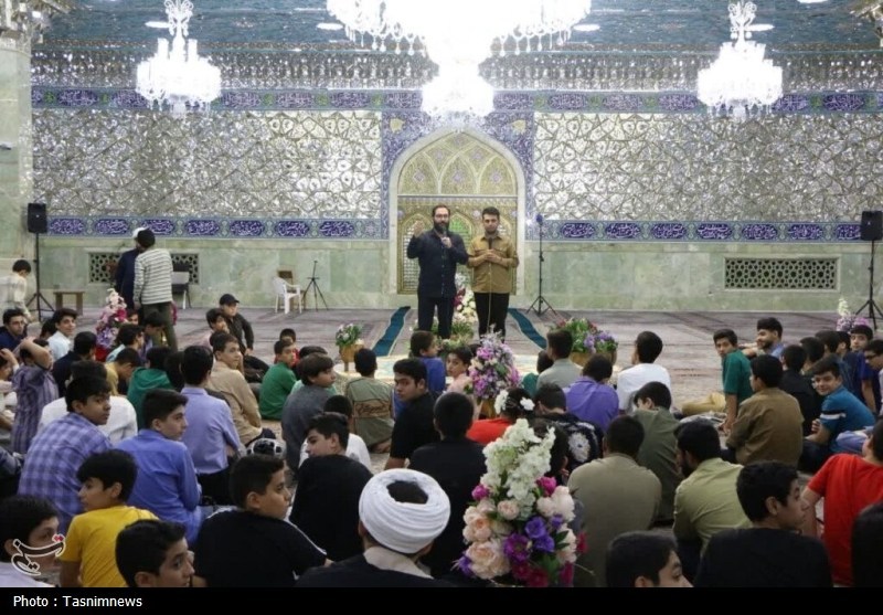 جشن‌های مهمانی اخت‌الرضا(س) در حرم بانوی کرامت + تصاویر
