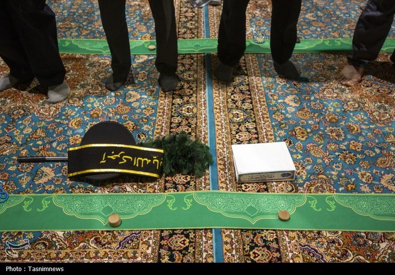 حال و هوای مسجد جمکران در سالروز شهادت پدر امام زمان(عج)+ تصویر