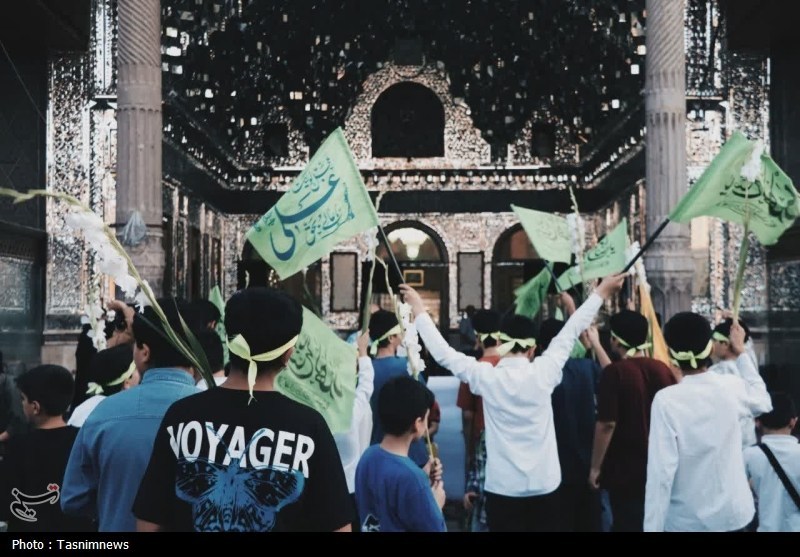 حرکت کاروان شادی نوجوانان شهرری در هفته وحدت+تصویر