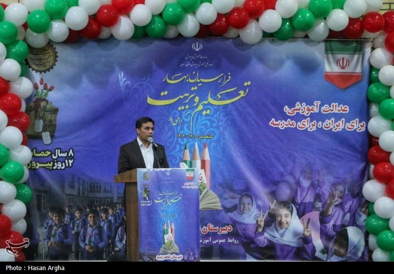 در مراسم بازگشایی مدارس زنجان چه گذشت؟ + تصاویر