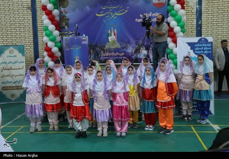 در مراسم بازگشایی مدارس زنجان چه گذشت؟ + تصاویر