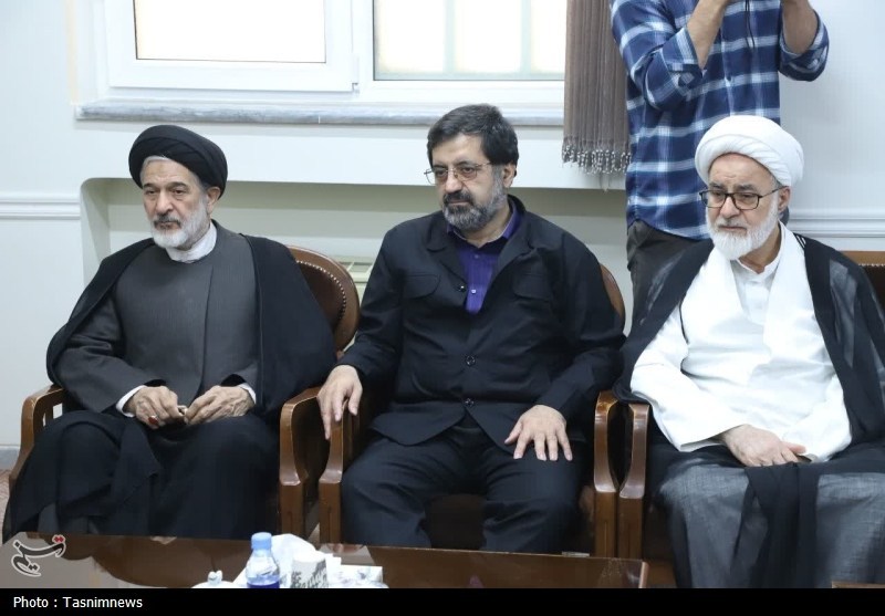 دیدار وزیر میراث فرهنگی با آیت‌الله حسینی بوشهری+ تصاویر