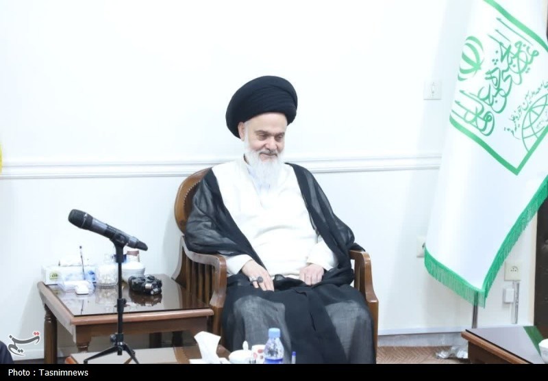 دیدار وزیر میراث فرهنگی با آیت‌الله حسینی بوشهری+ تصاویر