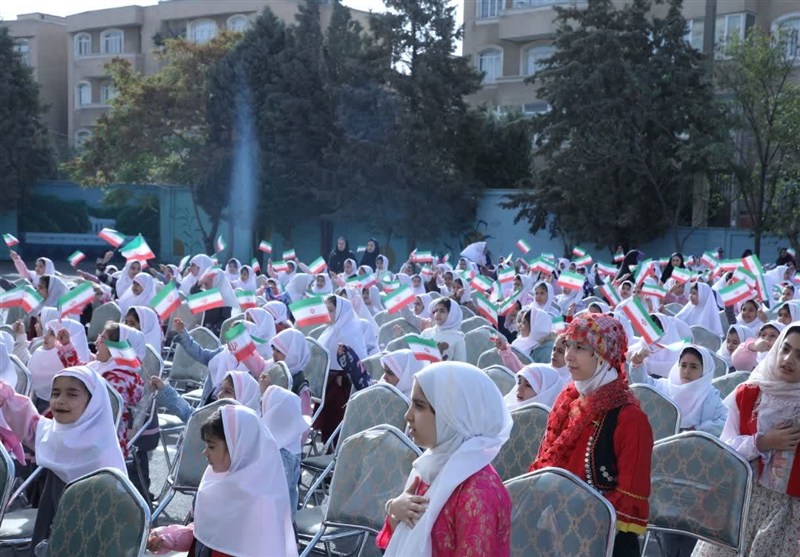 زنگ آغاز سال تحصیلی در مدارس شهراندیشه نواخته شد+تصویر