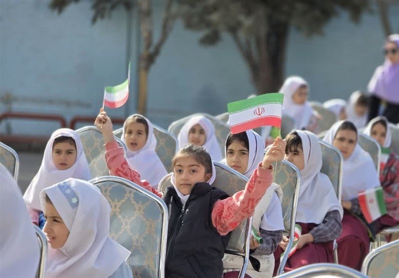 زنگ آغاز سال تحصیلی در مدارس شهراندیشه نواخته شد+تصویر