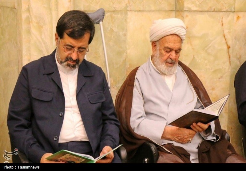 مراسم نخستین سالگرد درگذشت آیت‌الله محفوظی برگزار شد+ تصویر