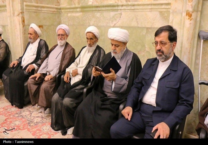 مراسم نخستین سالگرد درگذشت آیت‌الله محفوظی برگزار شد+ تصویر