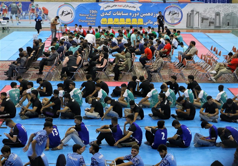 مسابقات کبدی قهرمانی جوانان کشور در ایستگاه نوزدهم+تصویر