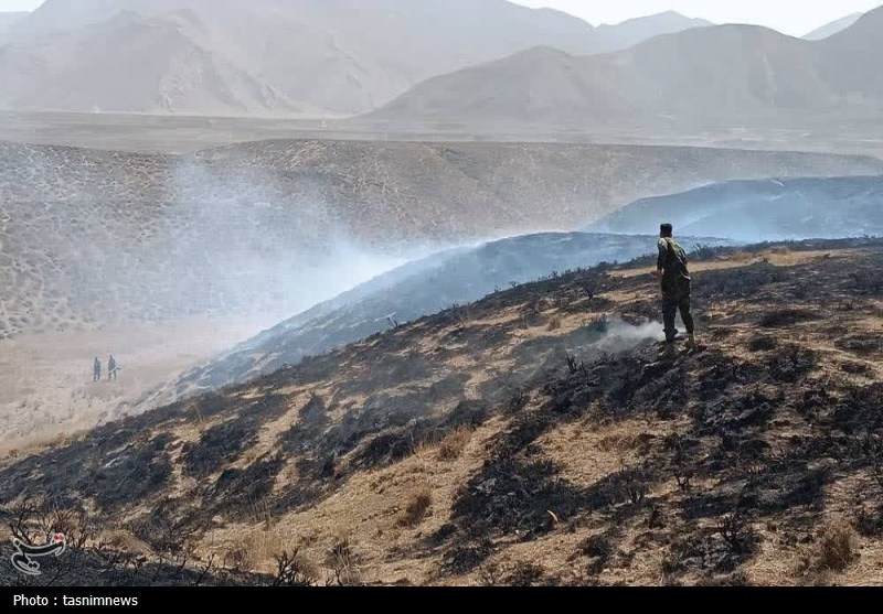 مهار آتش‌سوزی 20 هکتاری در پارک ملی لار با تلاش محیط‌بانان