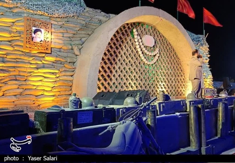نوای حاج صادق آهنگران و روایت ناگفته شهدا/ شب‌های نورانی گناباد+تصاویر
