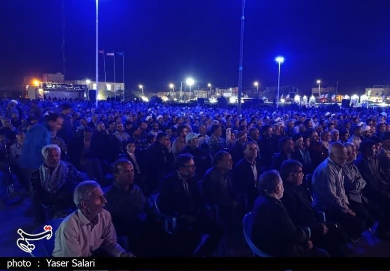 نوای حاج صادق آهنگران و روایت ناگفته شهدا/ شب‌های نورانی گناباد+تصاویر