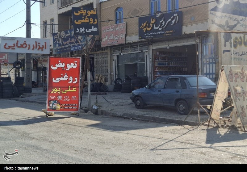 پیاده‌روهای یاسوج در اشغال اصناف؛ قانون کجا اجرا می‌شود+تصویر