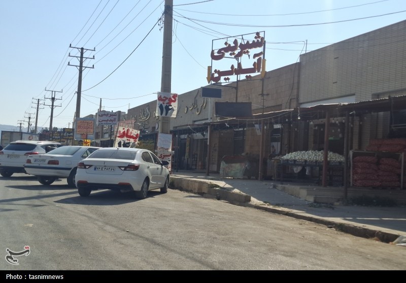 پیاده‌روهای یاسوج در اشغال اصناف؛ قانون کجا اجرا می‌شود+تصویر