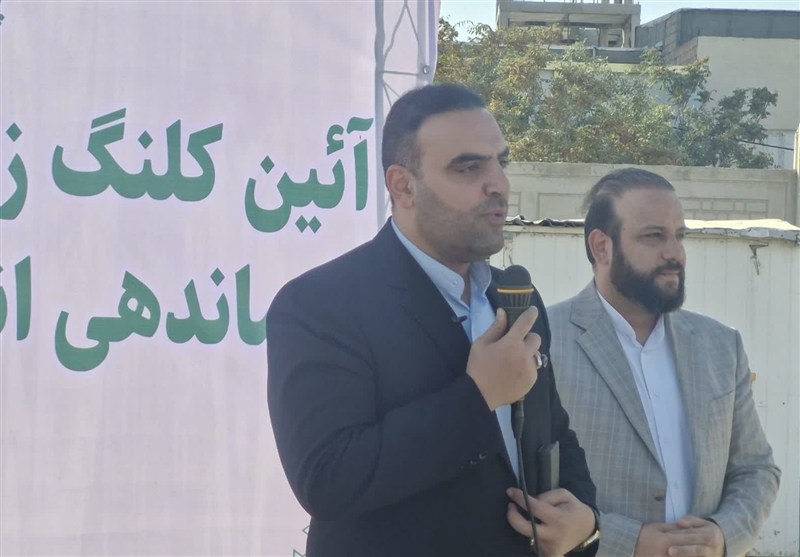 کلنگ‌زنی کلانتری11 مرکزی در اسلامشهر با حضور فرمانده انتظامی غرب استان تهران