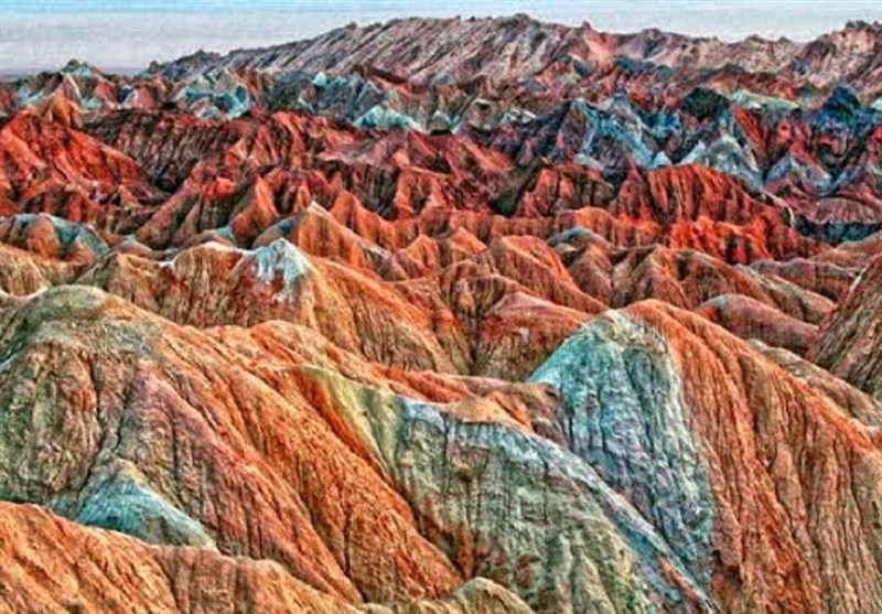 کوه‌های مریخی نهبندان؛ جادوی طبیعت در دل کویر خراسان جنوبی