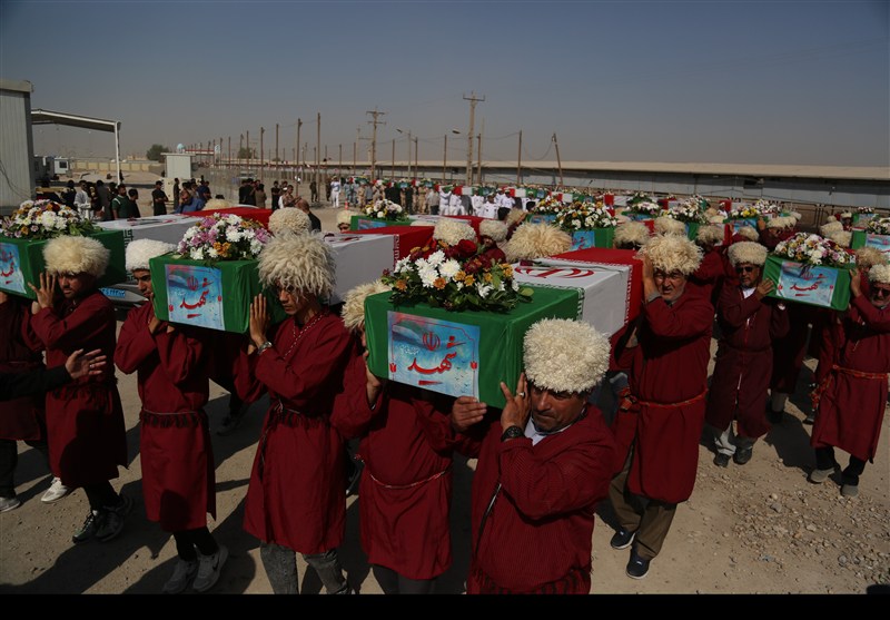 از دل خاک تا بلندای آسمان؛شهدا با شکوهی آسمانی بازگشتند+ تصاویر
