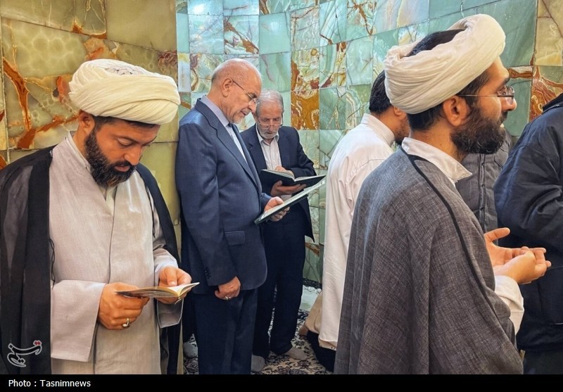 حضور قالیباف بر مزار شهید حاج رمضان+ تصویر