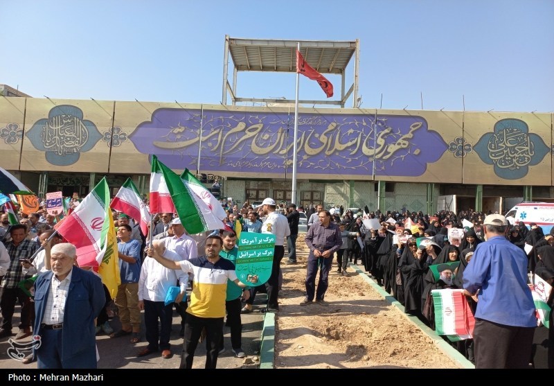 راهپیمایی , تسنیم , اخبار سمنان , 