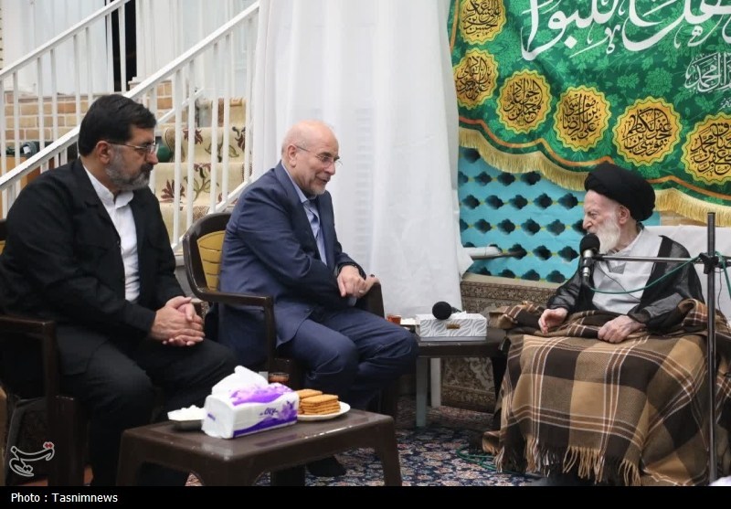 اخبار قم , محمدباقر قالیباف , اخبار استان قم , استانداری قم , مراجع عظام , 