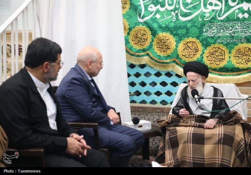 اخبار قم , محمدباقر قالیباف , اخبار استان قم , استانداری قم , مراجع عظام , 