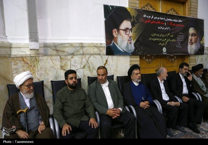 نخستین سالگرد شهادت طلایه‌داران محور مقاومت در قم برگزار شد+ تصویر