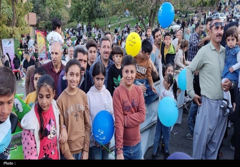 هفته ملی کودک در کردستان با جشن کودکان؛ حال خوش زندگی +تصاویر