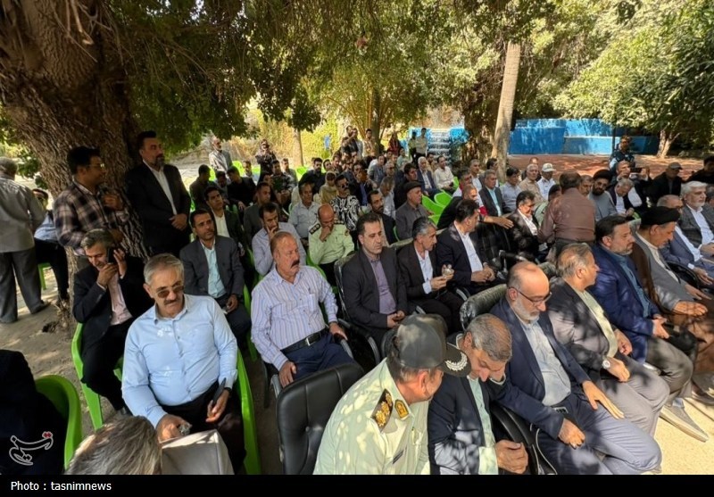 وزیر میراث فرهنگی از چشمه بلقیس چرام بازدید کرد+تصاویر