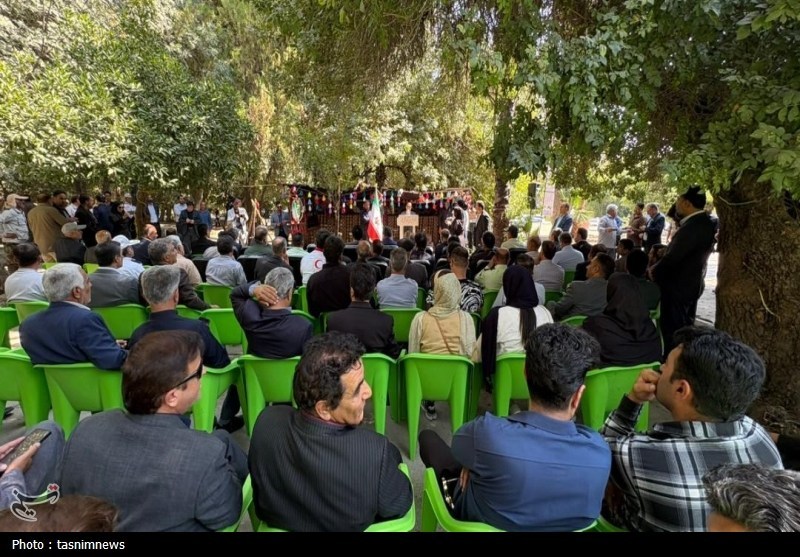 وزیر میراث فرهنگی از چشمه بلقیس چرام بازدید کرد+تصاویر