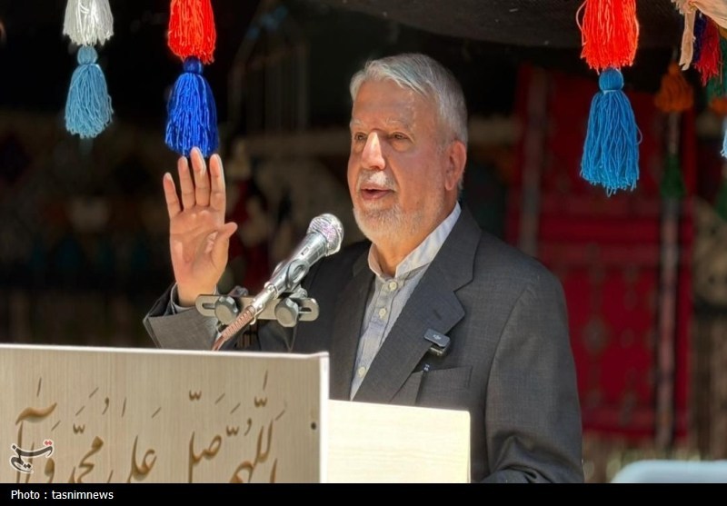 وزیر میراث فرهنگی از چشمه بلقیس چرام بازدید کرد+تصاویر