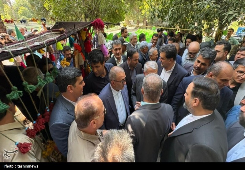 وزیر میراث فرهنگی از چشمه بلقیس چرام بازدید کرد+تصاویر