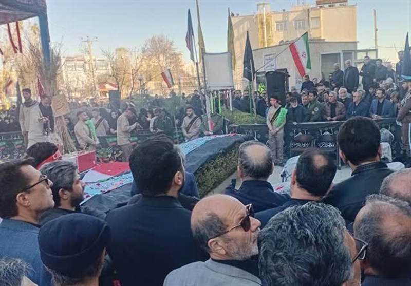 اخبار استان اردبیل , شهدای گمنام , تشییع شهدا , مراسم تشییع , اخبار مشگین شهر , 